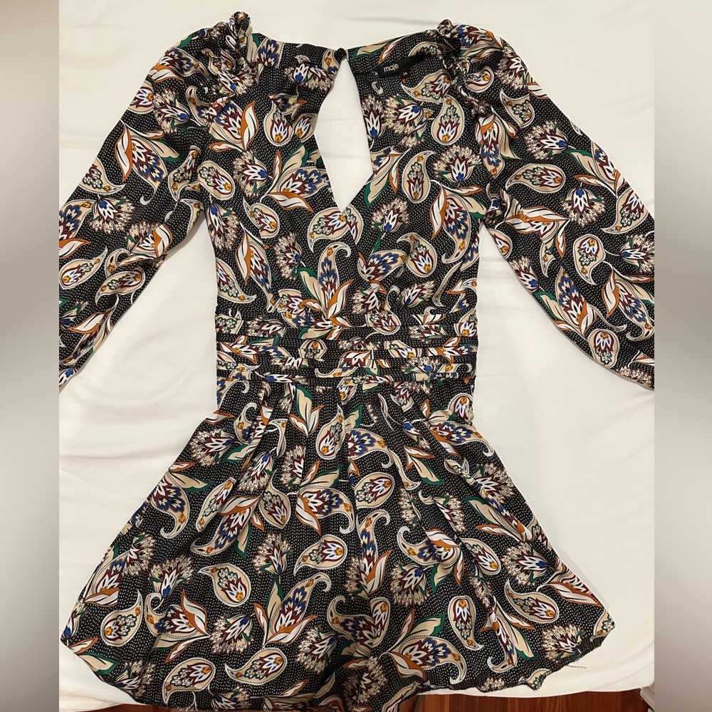 Maje 34 Pattern Romper